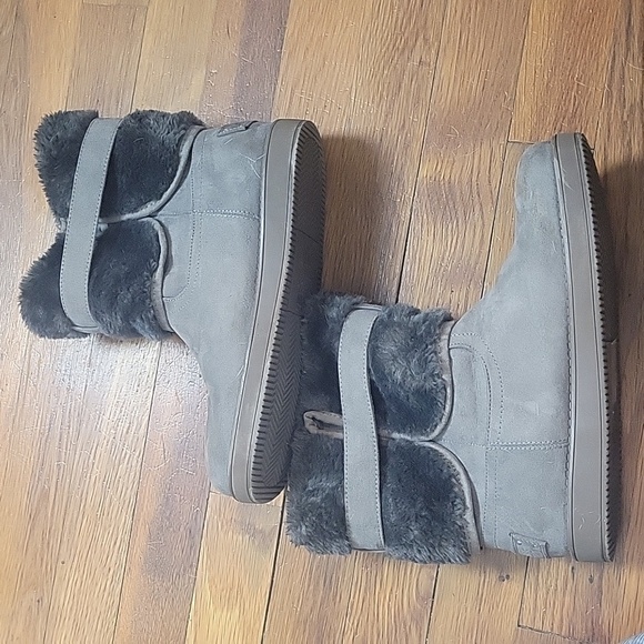 GUESS Ggamburr Gray Winter Snow Boot women’s-Size 7 - Picture 10 of 17